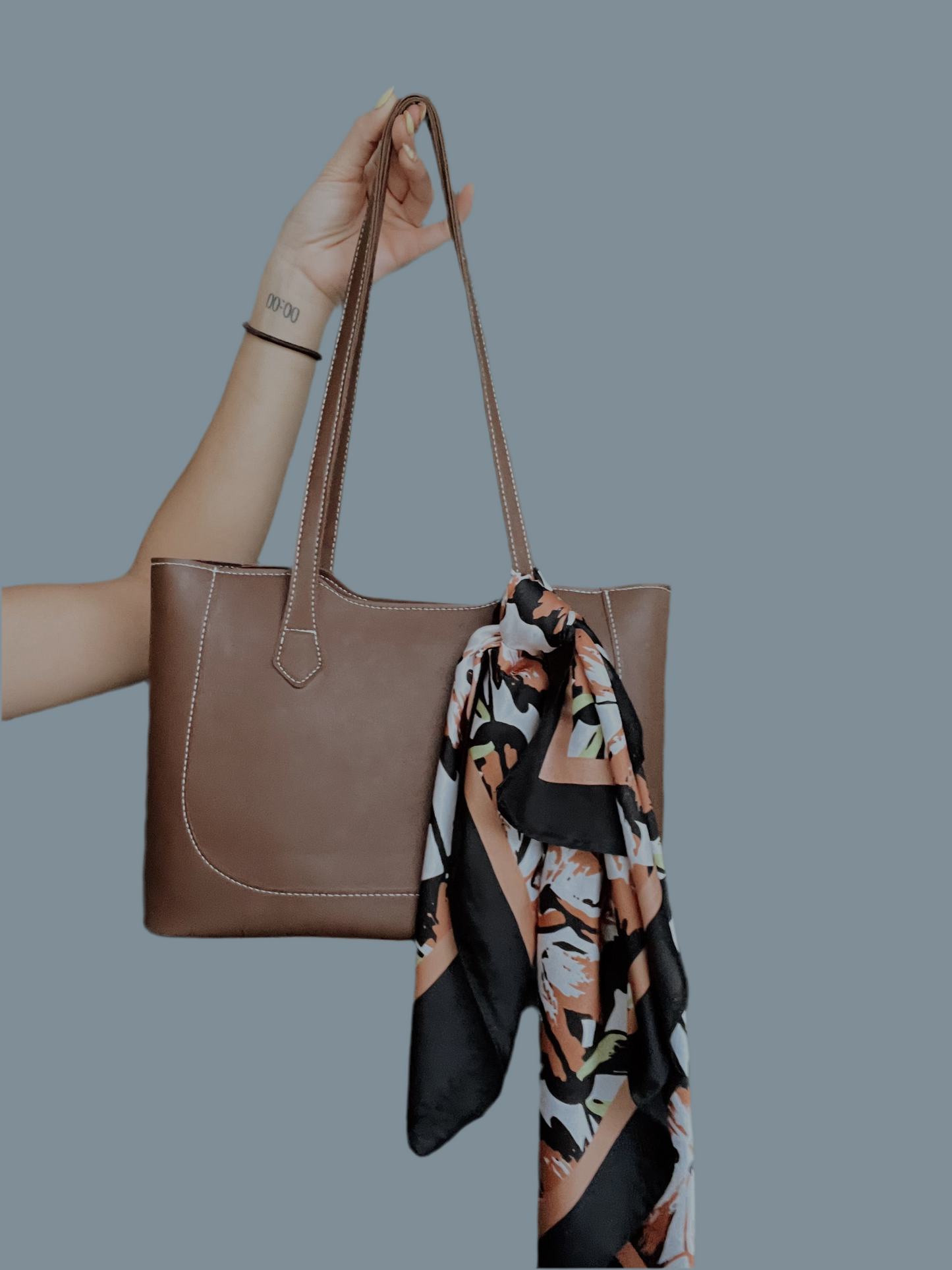 Tropical bloom scarf