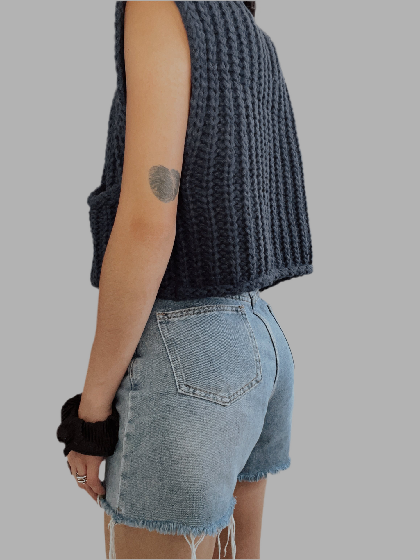 Cozy knit vest